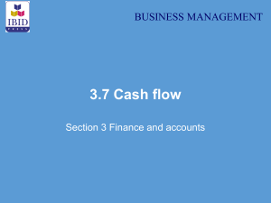 Cash Flow Management: Business Essentials