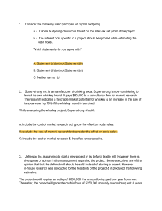 Capital Budgeting & Finance Exam Questions