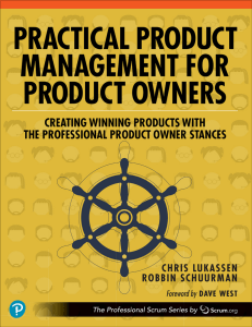Practical Product Management for Product Owners eBook