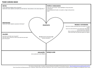 Team Canvas Básico: Alinhe sua Equipe para o Sucesso