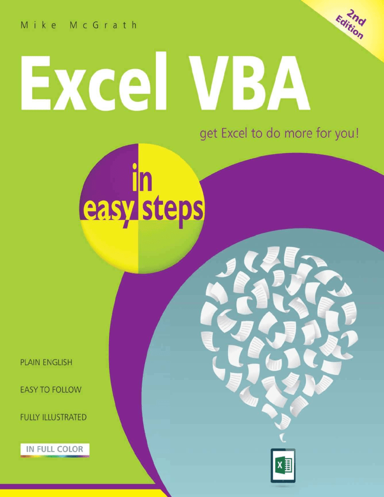 Excel VBA: A Beginner's Guide