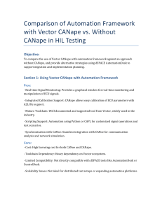 Comparison: CANape vs. dSPACE AutomationDesk for HIL Testing