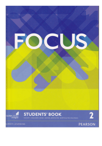 Focus 2 Students' Book: English Language Learning
