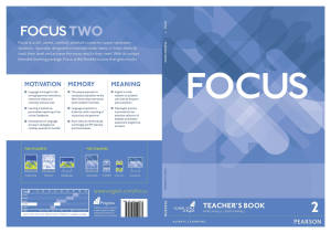 Focus Two Teacher's Book: English Language Learning