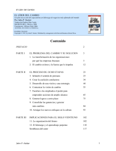 El Líder del Cambio: Libro de Liderazgo y Gestión del Cambio