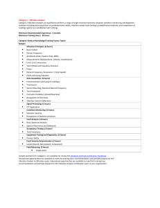 Vibration Analyst Certification: Training & Knowledge
