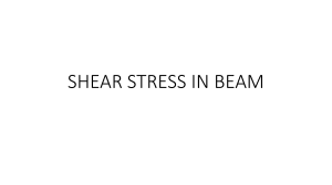 Shear Stress in Beams: Mechanics of Materials