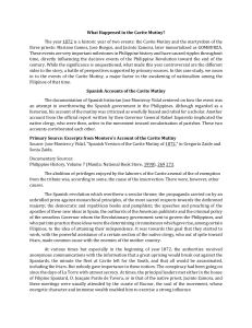 Cavite Mutiny of 1872: Causes, Events, and Perspectives