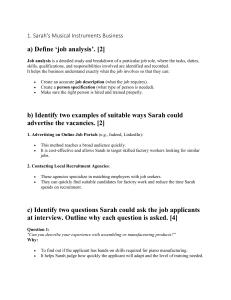 HR Exam Prep: Job Analysis, Recruitment, Training