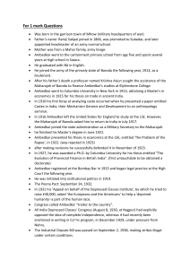 B.R. Ambedkar: Life, Education, and Dalit Movement Notes