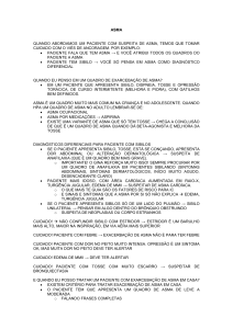 Diagnóstico e Manejo da Asma: Notas de Aula