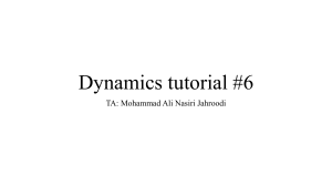 Dynamics Tutorial #6: Impact Problems & Solutions