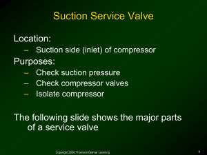 Refrigeration Valves: Service, Solenoid, EPR, CPR
