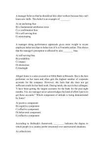 Organizational Behavior Exam Questions