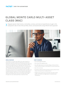 FactSet Multi-Asset Class (MAC) Risk Model Overview