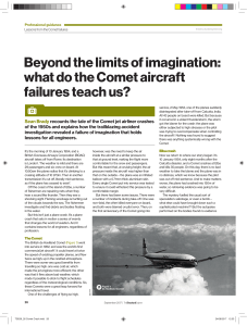 Comet Aircraft Failures: Lessons in Structural Engineering