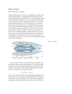Jet Engine Thermodynamic Analysis Project