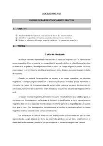 Laboratorio 03: An&aacute;lisis de Inductancia en Reactor