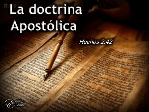 Doctrina Apost&oacute;lica: Comprensi&oacute;n y Adhesi&oacute;n