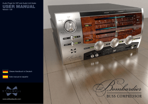 Bombardier Audio Plugin User Manual