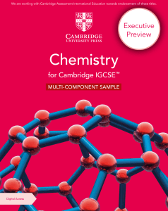 Cambridge IGCSE Chemistry Series Executive Preview | Digital Access