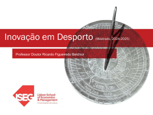 Inova&ccedil;&atilde;o no Desporto: Gest&atilde;o da Mudan&ccedil;a e Tend&ecirc;ncias Futuras