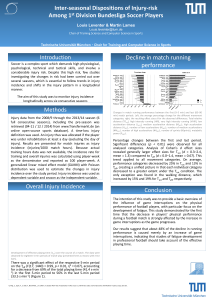 Soccer Injury Risk: Bundesliga Player Analysis