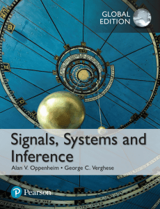 Signals, Systems, and Inference Textbook