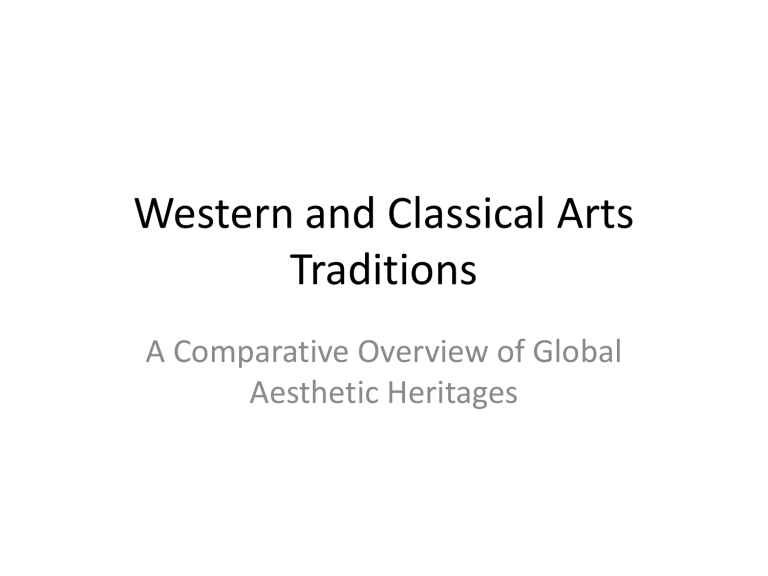 Western vs. Classical Art Traditions: A Comparative Overview