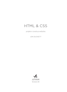 HTML & CSS: Projete e Construa Websites