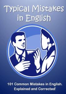 Common English Mistakes: Explained & Corrected