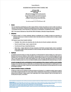 Método Estándar de Calibración de Tanques - API 2550 & ASTM D1220