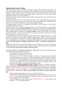 Aphra Behn: Analisi Letteraria di Romanzi e Opere Teatrali