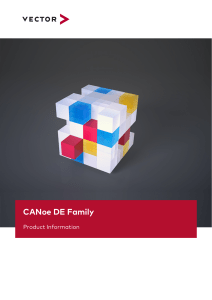 CANoe DE Family: Product Information & Features