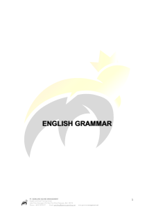 English Grammar Basics: Numbers, Verbs, Pronouns