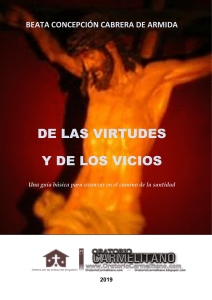 Virtudes y Vicios: Guía hacia la Santidad por Beata Concepción Cabrera