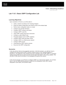 68998-OSPF Lab11-1