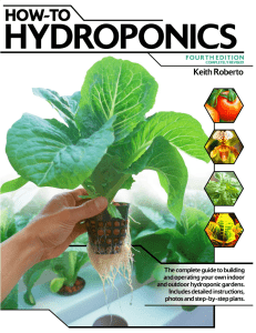 How-To Hydroponics: Build Your Own Systems