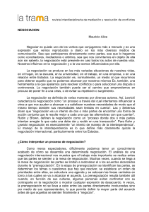Negociación: Definiciones, Proceso y Relaciones Internacionales