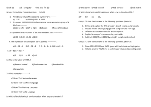 Grade 11 Computer Exam Paper