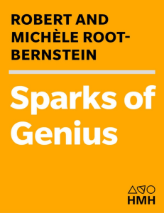 Sparks of Genius: Creative Thinking Tools