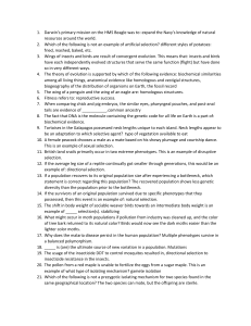 Evolutionary Biology Worksheet: Key Concepts & Questions