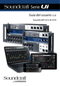 Guía del Usuario Soundcraft Ui12 & Ui16 v2.8