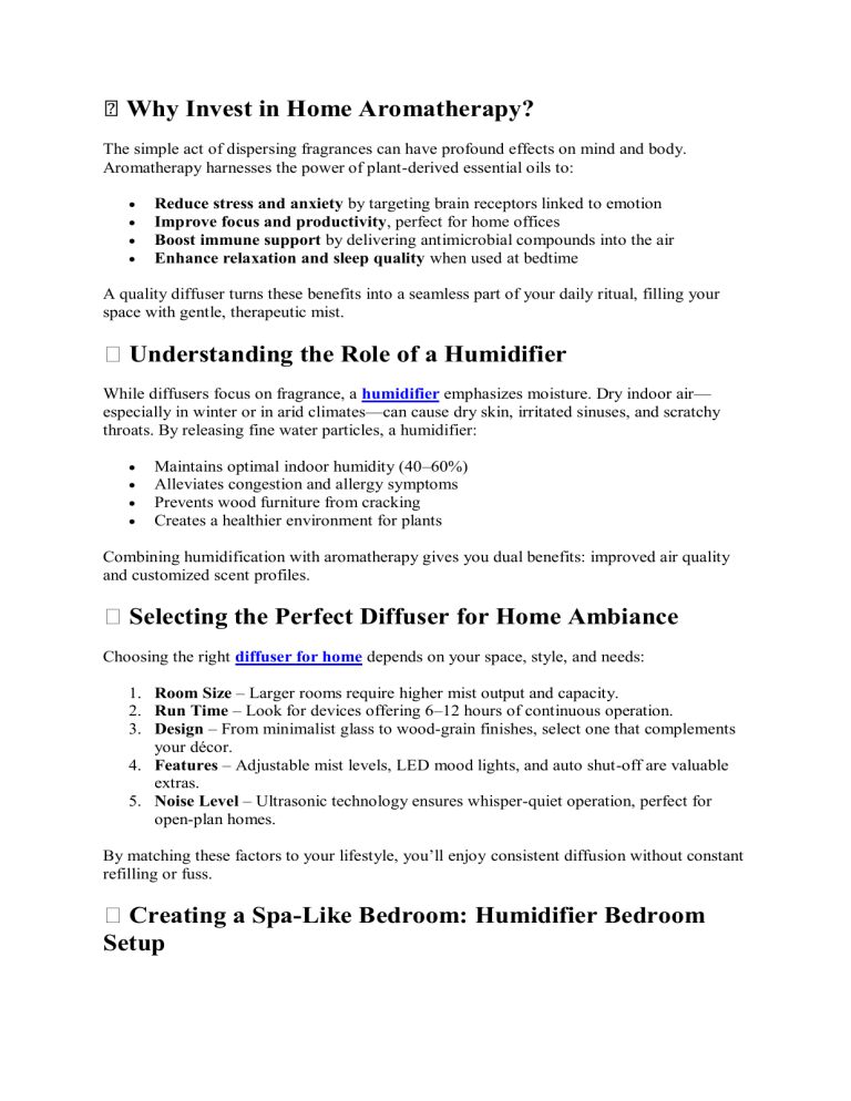 home-aromatherapy-humidifier-guide