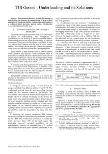 Diesel Generator Underloading Solutions: A Technical Report
