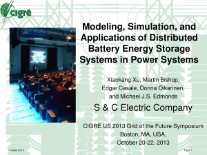 BESS Modeling & Simulation in Power Systems