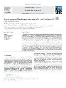 Seismic Response of Liquid Storage Tanks to Vertical Excitation