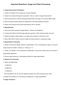 Image & Video Processing Exam Questions