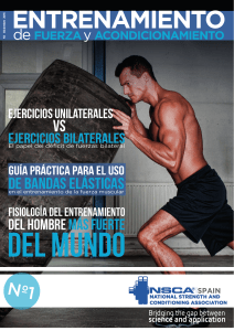Revista de Fuerza y Acondicionamiento: Entrenamiento, Ejercicios, Fisiolog&iacute;a