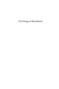 The Energy of Abundance: Achieve Your Dreams